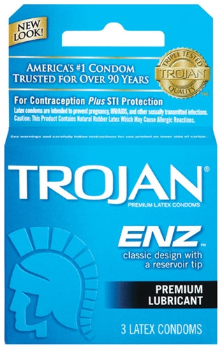 Trojan Enz Lubricated - 3 Pack TJ93050 Trojan Enz Lubricated - 3 Pack TJ93050