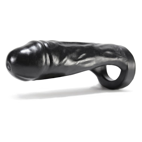 Thug Double Fucker Silicone - Black OX-1121-BLK Thug Double Fucker Silicone - Black OX-1121-BLK