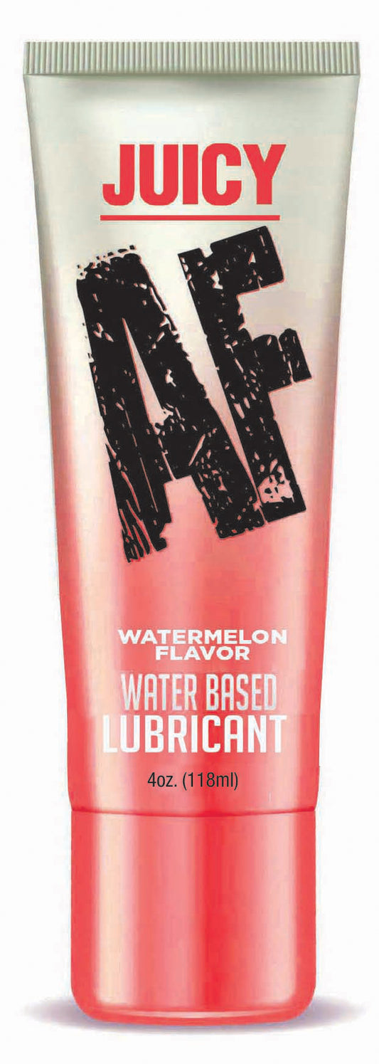 Juicy Af - Watermelon Water Based Flavored Lubricant - 4 Oz LG-BT623 Juicy Af - Watermelon Water Based Flavored Lubricant - 4 Oz LG-BT623