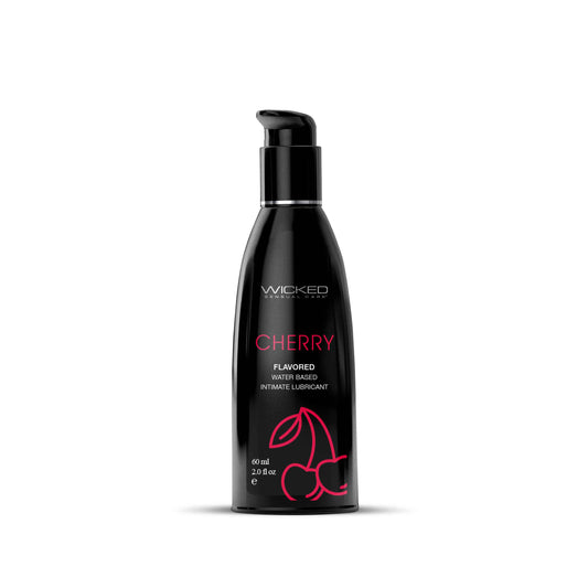 Aqua Cherry Flavored Water Based Intimate  Lubricant - 2 Fl. Oz. WS-90432 Aqua Cherry Flavored Water Based Intimate  Lubricant - 2 Fl. Oz. WS-90432
