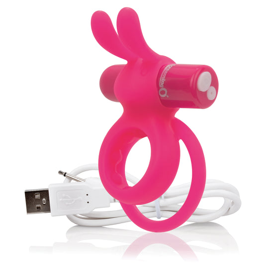 Charged Ohare Rechargeable Rabbit Vibe - Pink AHAR-PK-101E Charged Ohare Rechargeable Rabbit Vibe - Pink AHAR-PK-101E