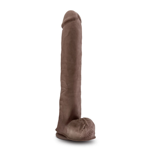 Au Naturel - Daddy - 14 Inch Sensa Feel Dual  Density Dildo - Chocolate BL-26646 Au Naturel - Daddy - 14 Inch Sensa Feel Dual  Density Dildo - Chocolate BL-26646