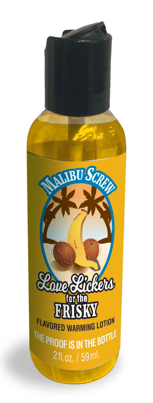 Love Lickers Massage Oil - Malibu Screw - 1.76 Fl. Oz. LG-BT015 Love Lickers Massage Oil - Malibu Screw - 1.76 Fl. Oz. LG-BT015