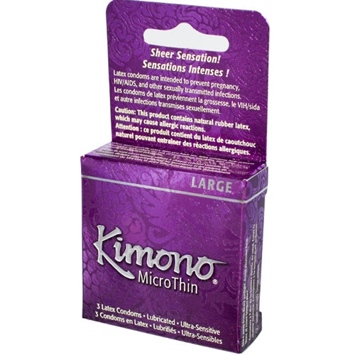 Kimono Microthin Large - 3 Pack KM08003 Kimono Microthin Large - 3 Pack KM08003