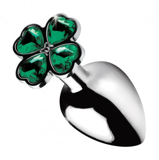 Lucky Clover Gem Anal Plug - Medium BTYS-AG185-MED Lucky Clover Gem Anal Plug - Medium BTYS-AG185-MED