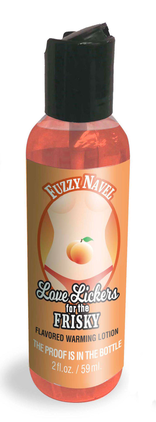 Love Lickers Massage Oil - Fuzzy Navel - 1.76 Fl.  Oz. LG-BT014 Love Lickers Massage Oil - Fuzzy Navel - 1.76 Fl.  Oz. LG-BT014