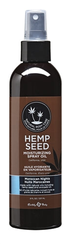 Hemp Seed Moisturizing Spray Oil - Moroccan Nights - 8 Fl. Oz./ 237ml EB-GO075 Hemp Seed Moisturizing Spray Oil - Moroccan Nights - 8 Fl. Oz./ 237ml EB-GO075