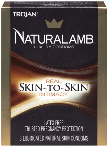 Trojan Naturalamb Luxury Condoms - 3 Pack TJ98050 Trojan Naturalamb Luxury Condoms - 3 Pack TJ98050