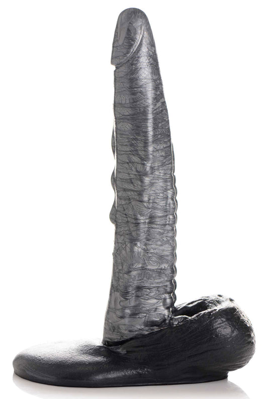 The Gargoyle Rock Hard Silicone Dildo -  Silver CC-AG875-SLV The Gargoyle Rock Hard Silicone Dildo -  Silver CC-AG875-SLV