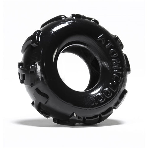 Jelly Bean Cockring Atomic Jock - Black OX-AJ1031-BLK Jelly Bean Cockring Atomic Jock - Black OX-AJ1031-BLK