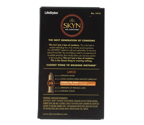 Lifestyles Skyn Large - 12 Pack LS7412 Lifestyles Skyn Large - 12 Pack LS7412
