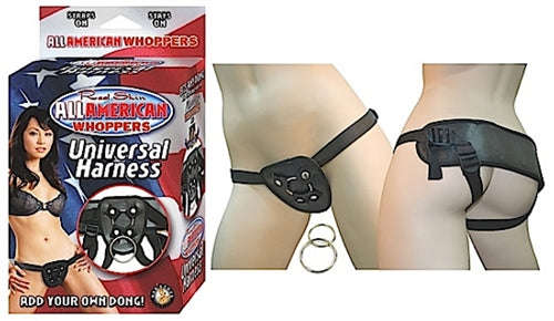 All American Whoppers-Universal Harness-Black NW2322 All American Whoppers-Universal Harness-Black NW2322