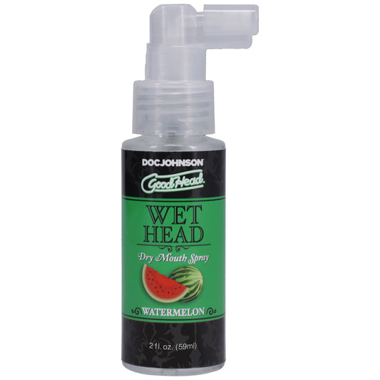 Goodhead - Wet Head - Dry Mouth Spray - Watermelon - 2 Fl. Oz. DJ1361-23-BX Goodhead - Wet Head - Dry Mouth Spray - Watermelon - 2 Fl. Oz. DJ1361-23-BX