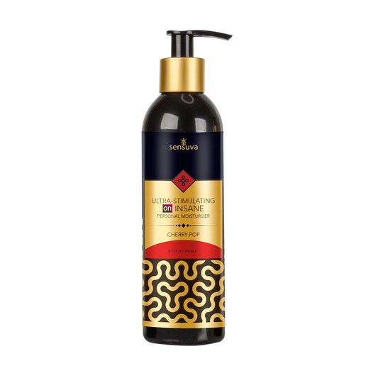 Ultra-Stimulating on Insane Personal Moisturizer 8.12 Fl Oz. - Cherry Pop SEN-VL781 Ultra-Stimulating on Insane Personal Moisturizer 8.12 Fl Oz. - Cherry Pop SEN-VL781