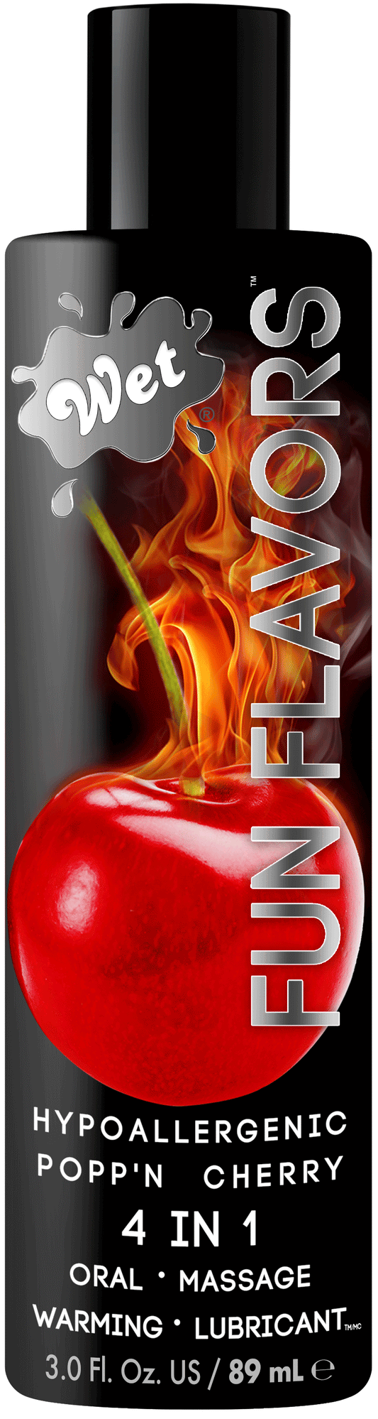 Wet Fun Flavors Popp'n Cherry - 3 Fl. Oz. WT20426 Wet Fun Flavors Popp'n Cherry - 3 Fl. Oz. WT20426