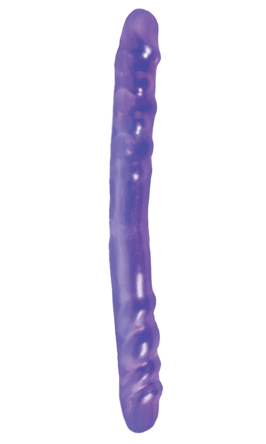 Basix Rubber Works 16 Inch Double Dong - Purple PD4300-12 Basix Rubber Works 16 Inch Double Dong - Purple PD4300-12