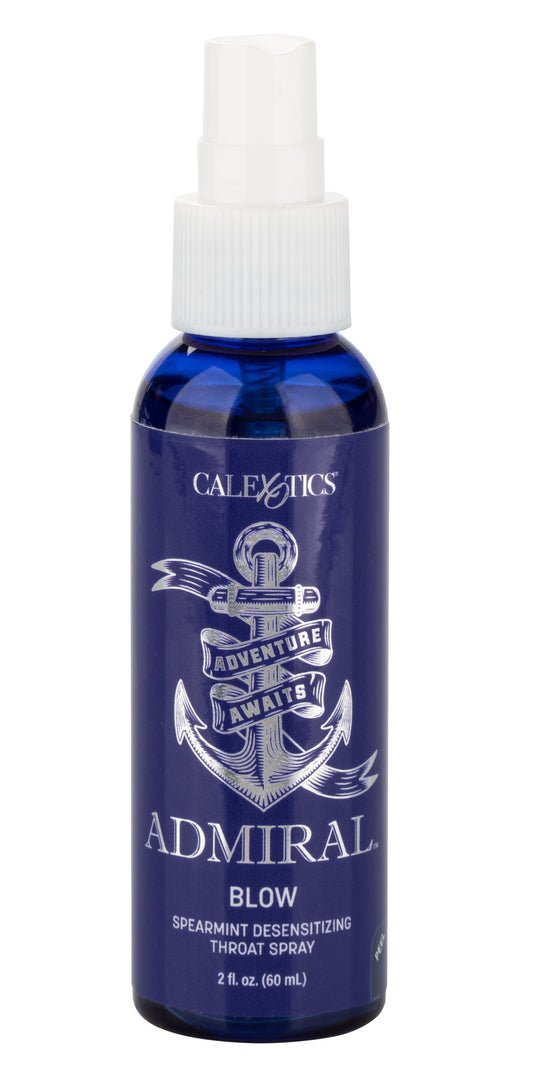 Admiral Blow Spearmint Desensitizing Throat Spray - 2 Fl. Oz. SE6004101 Admiral Blow Spearmint Desensitizing Throat Spray - 2 Fl. Oz. SE6004101