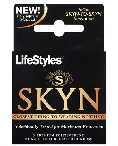 Skyn Original - Non-Latex Lubricated Condoms - 3 Pack PM07303 Skyn Original - Non-Latex Lubricated Condoms - 3 Pack PM07303
