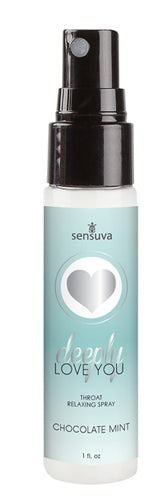 Deeply Love You Throat Relaxing Spray - Chocolate  Mint - 1 Fl. Oz. SEN-VL490 Deeply Love You Throat Relaxing Spray - Chocolate  Mint - 1 Fl. Oz. SEN-VL490