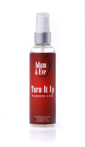 Adam and Eve Turn It Up Warming Lubricant 4 Oz AE-LQ-7854-2 Adam and Eve Turn It Up Warming Lubricant 4 Oz AE-LQ-7854-2