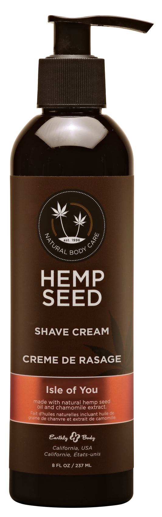 Hemp Seed Shave Cream - Isle of You 8oz EB-HSSK052 Hemp Seed Shave Cream - Isle of You 8oz EB-HSSK052