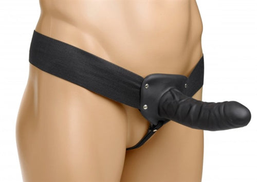 Erection Assist Hollow Strap on - Black SM-AD238 Erection Assist Hollow Strap on - Black SM-AD238