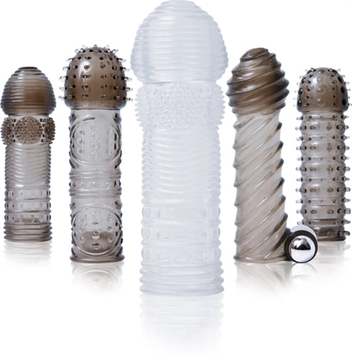 Adam and Eve Vibrating Penis Sleeve Kit AE-KT-8158-2 Adam and Eve Vibrating Penis Sleeve Kit AE-KT-8158-2