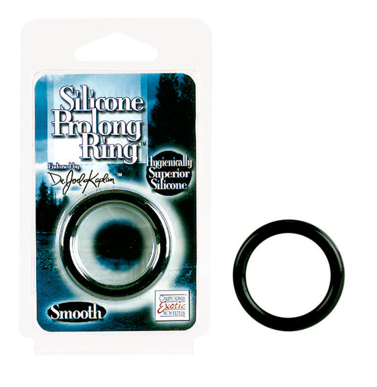 Dr. Joel's Silicone Prolong Ring Smooth - Black SE5650032 Dr. Joel's Silicone Prolong Ring Smooth - Black SE5650032