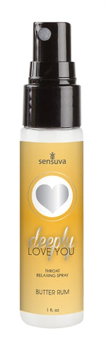 Deeply Love You Throat Relaxing Spray - Butter Rum - 1 Fl. Oz. SEN-VL495 Deeply Love You Throat Relaxing Spray - Butter Rum - 1 Fl. Oz. SEN-VL495