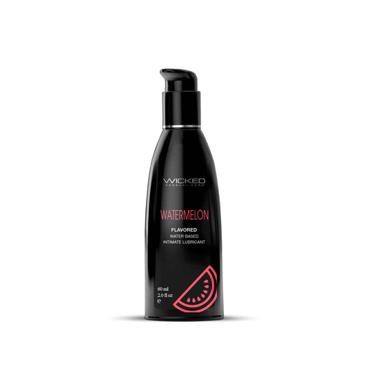 Aqua Watermelon Flavored Water Based Intimate  Lubricant - 2 Fl. Oz. WS-90422 Aqua Watermelon Flavored Water Based Intimate  Lubricant - 2 Fl. Oz. WS-90422