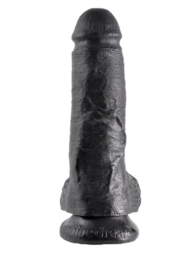 King Cock 8-Inch Cock With Balls - Black PD5507-23 King Cock 8-Inch Cock With Balls - Black PD5507-23