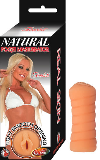 Natural Pocket Masturbator Scarlet - Flesh NW2657 Natural Pocket Masturbator Scarlet - Flesh NW2657