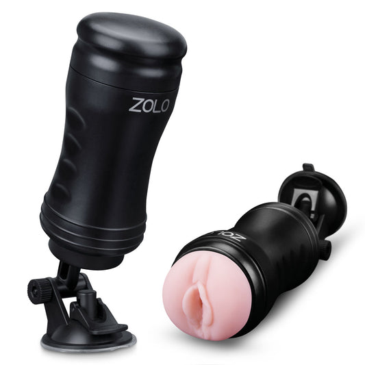 Zolo Solo Flesh Discreet Suction Mounted Masturbator X-ZO6017 Zolo Solo Flesh Discreet Suction Mounted Masturbator X-ZO6017