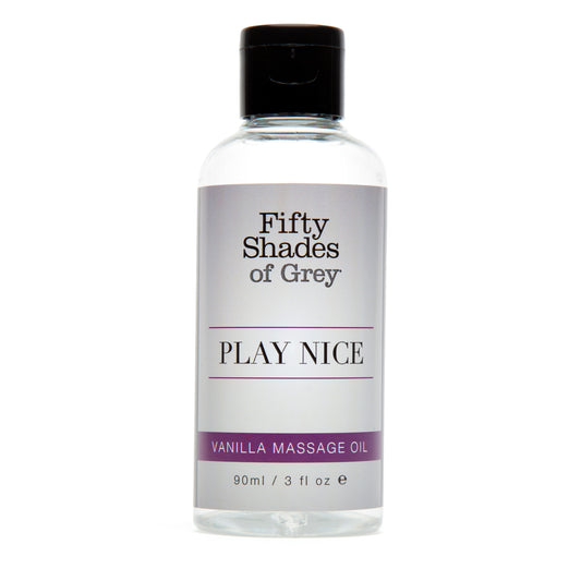 Fifty Shades of Grey Play Nice Vanilla Massage Oil LHR-80172 Fifty Shades of Grey Play Nice Vanilla Massage Oil LHR-80172