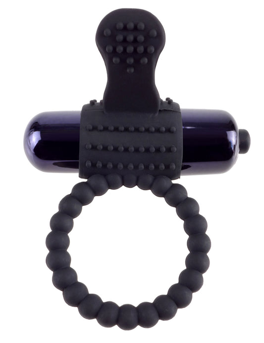 Fantasy C-Ringz Vibrating Silicone Super Ring  Black PD5966-23 Fantasy C-Ringz Vibrating Silicone Super Ring  Black PD5966-23