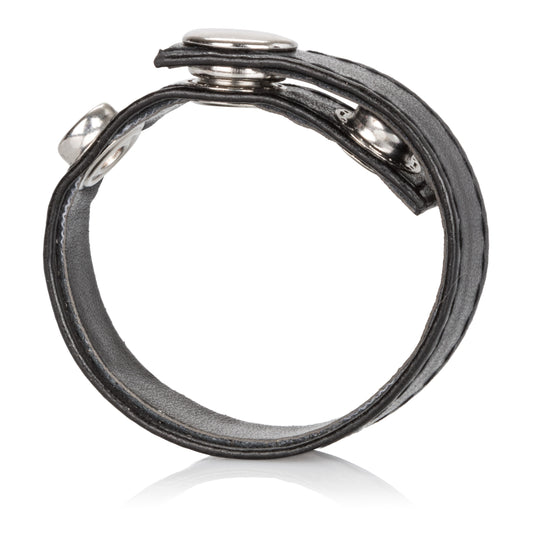 Leather Black 3-Snap Ring SE1411032 Leather Black 3-Snap Ring SE1411032