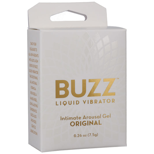 Buzz - Liquid Vibrator - Intimate Arousal Gel - 0.26 Oz. DJ4550-01-BX Buzz - Liquid Vibrator - Intimate Arousal Gel - 0.26 Oz. DJ4550-01-BX