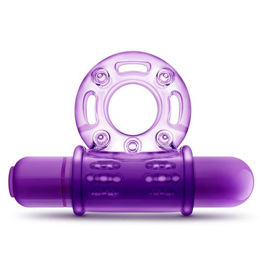Play With Me - Couples Play - Vibrating Cock Ring - Purple BL-77901 Play With Me - Couples Play - Vibrating Cock Ring - Purple BL-77901