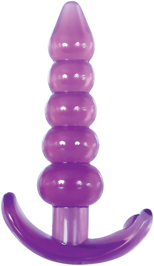 Bumpy Delight Anal Plug - Purple AE-WF-5057-2 Bumpy Delight Anal Plug - Purple AE-WF-5057-2
