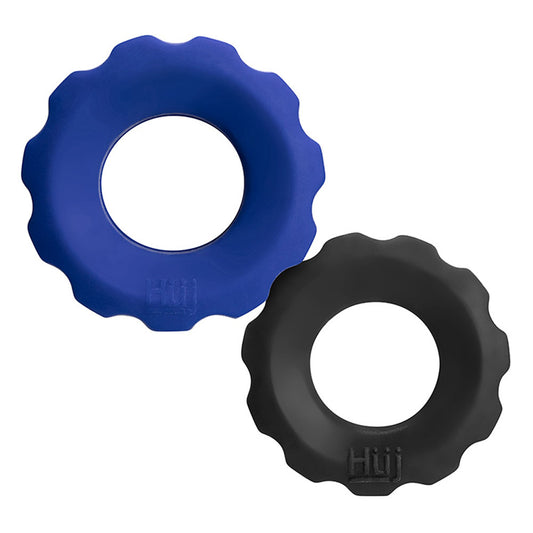 Hunkyjunk Cog 2 - Size C-Ring - Cobalt / Tar OX-HUJ-103-CBLTAR Hunkyjunk Cog 2 - Size C-Ring - Cobalt / Tar OX-HUJ-103-CBLTAR