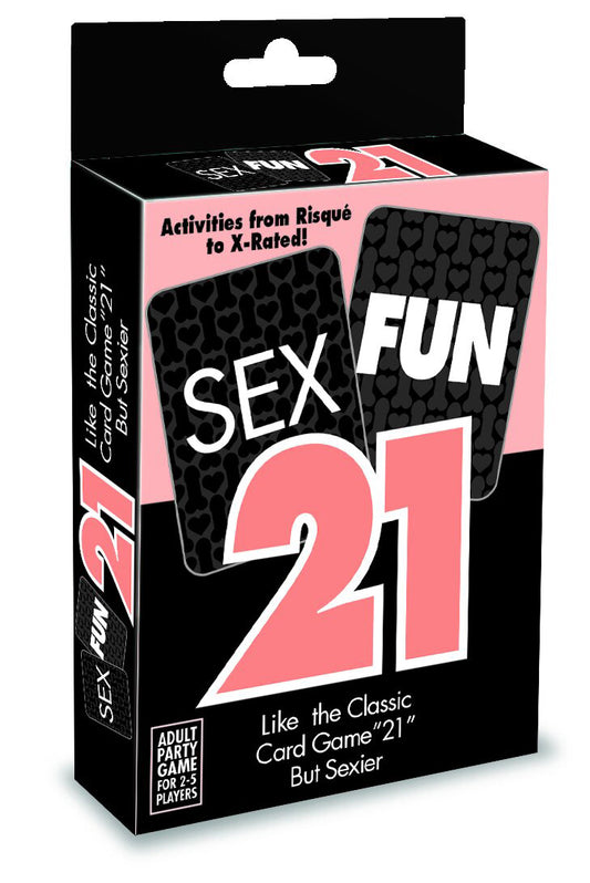 Sex Fun 21 - Adult Card Game LG-BG076 Sex Fun 21 - Adult Card Game LG-BG076