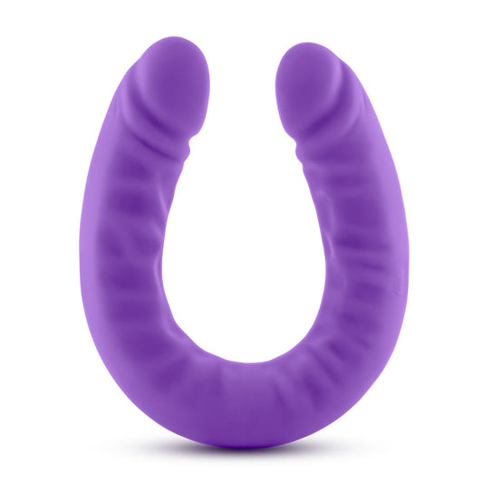 Ruse - 18 Inch Silicone Slim Double Dong - Purple BL-32291 Ruse - 18 Inch Silicone Slim Double Dong - Purple BL-32291