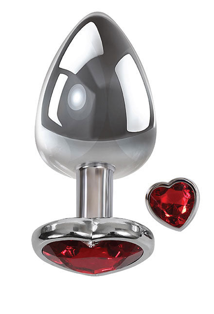 Small Red Heart Gem Anal Plug AE-WF-8102-2 Small Red Heart Gem Anal Plug AE-WF-8102-2