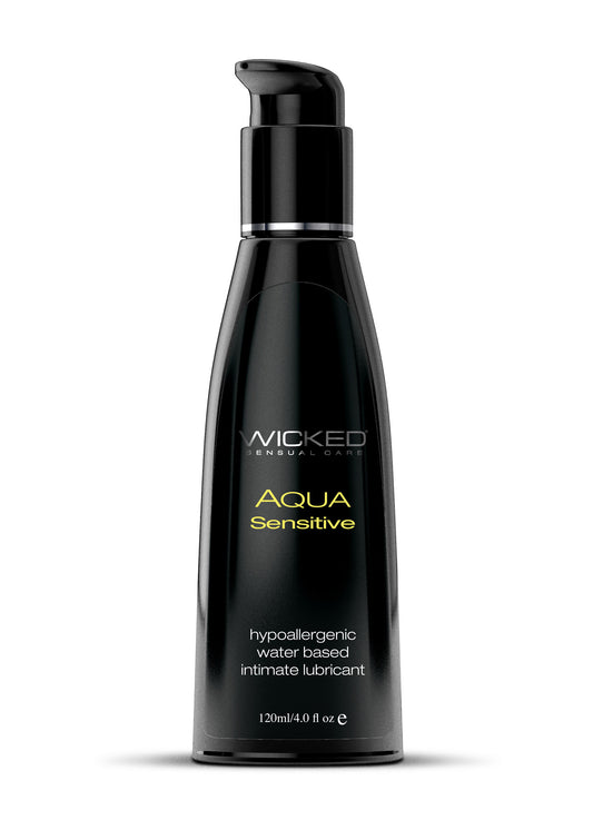 Aqua Sensitive Water-Based Lubricant - 4 Fl. Oz. WS-90204 Aqua Sensitive Water-Based Lubricant - 4 Fl. Oz. WS-90204