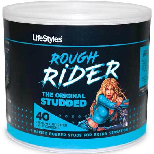 Lifestyles Rough Rider - 40 Count Jar PM525 Lifestyles Rough Rider - 40 Count Jar PM525