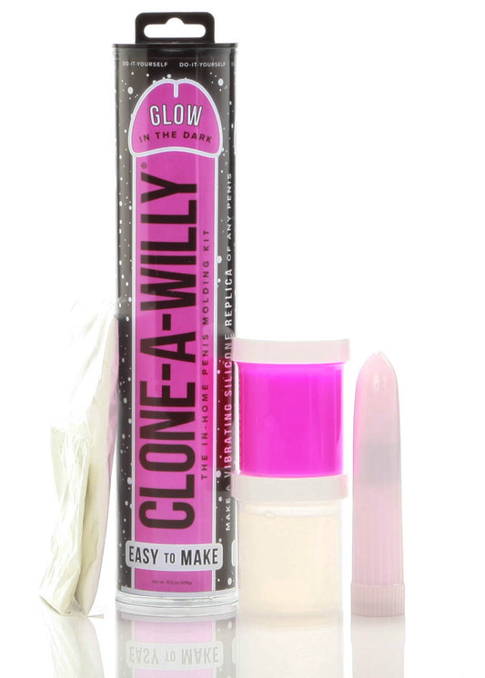 Clone-a-Willy Glow-in-the-Dark Kit - Pink BD8027 Clone-a-Willy Glow-in-the-Dark Kit - Pink BD8027