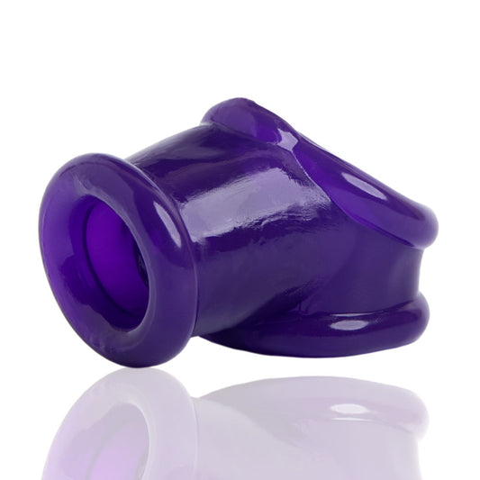 Powersling Cocksling With Ballstretcher - Eggplant OX-3042-EGP Powersling Cocksling With Ballstretcher - Eggplant OX-3042-EGP