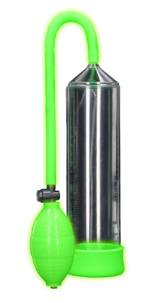 Classic Penis Pump - Glow in the Dark OU-OU785GLO Classic Penis Pump - Glow in the Dark OU-OU785GLO