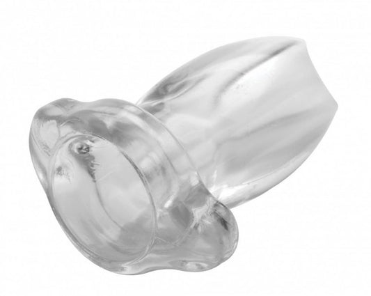 Peephole Clear Hollow Anal Plug - Large MS-AF816-LARGE Peephole Clear Hollow Anal Plug - Large MS-AF816-LARGE