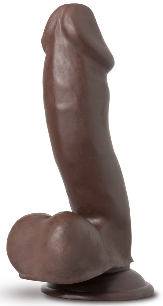 Au Naturel - Troy - 6 Inch Dildo - Chocolate BL-36496 Au Naturel - Troy - 6 Inch Dildo - Chocolate BL-36496